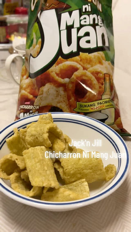 Jack'n Jill “vegetarian” Chicharron Ni Mang Juan
